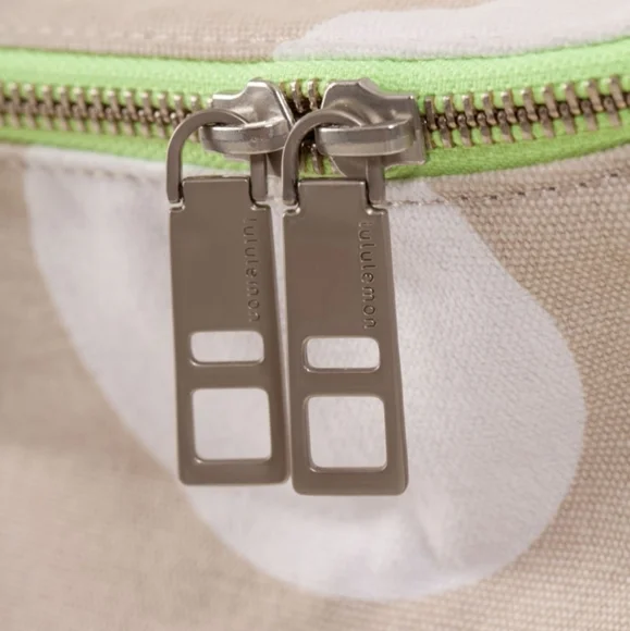 Lululemon Spring Fling Pack Polka Dot Backpack in Neon Green and Beige - Picture 4 of 16